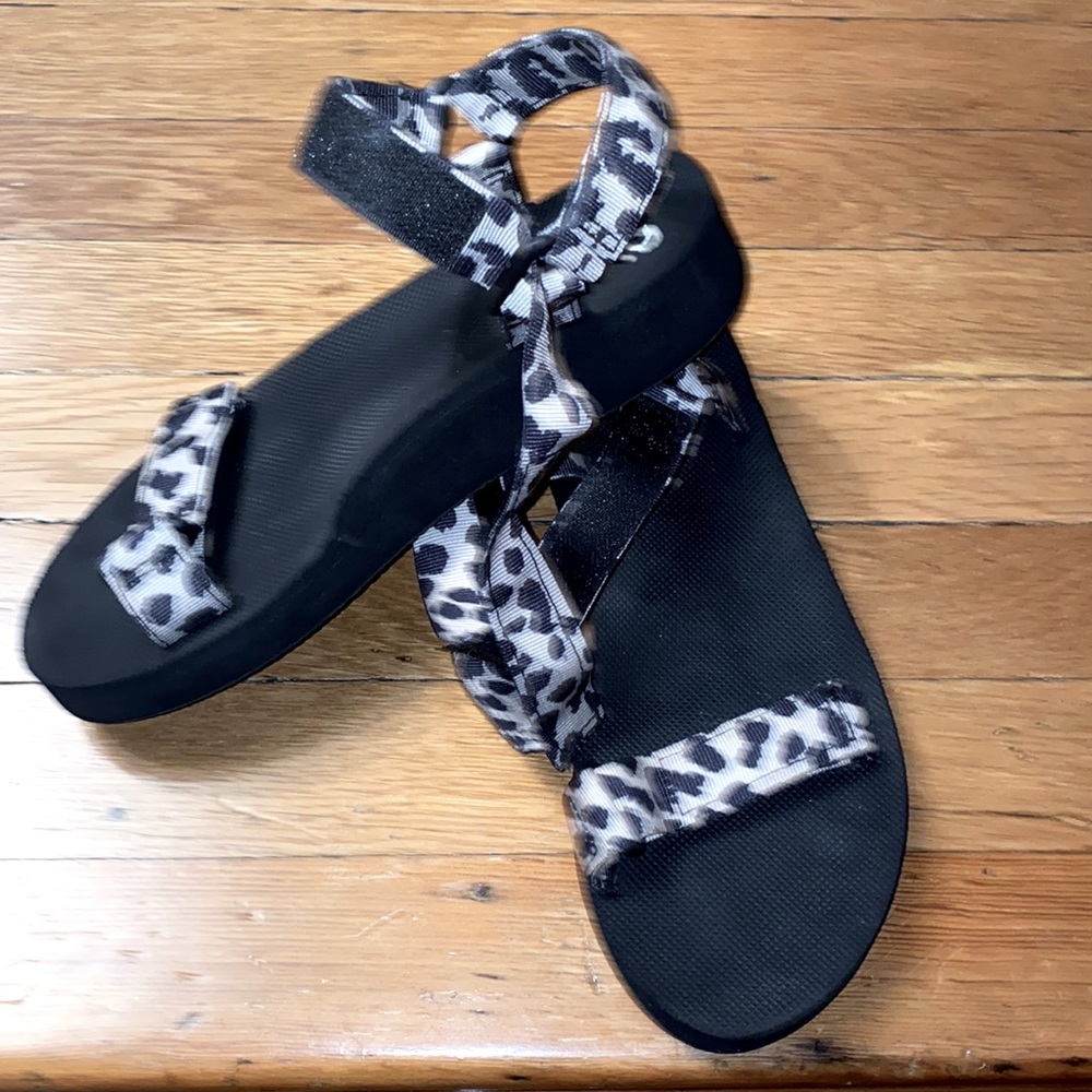 Leopard Sandals